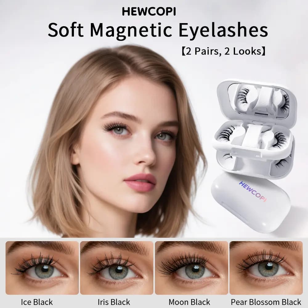 HEWCOPI Soft Magnetic Eyelashes